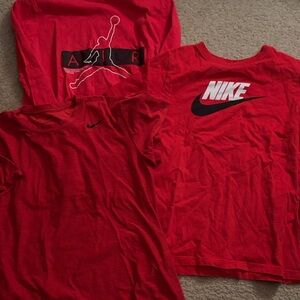 Nike Kids Red shirt bundle XL